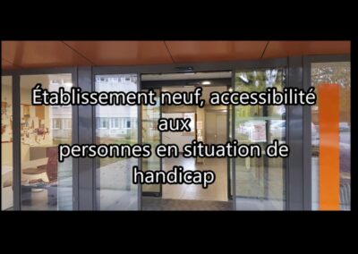 Établissement accessible