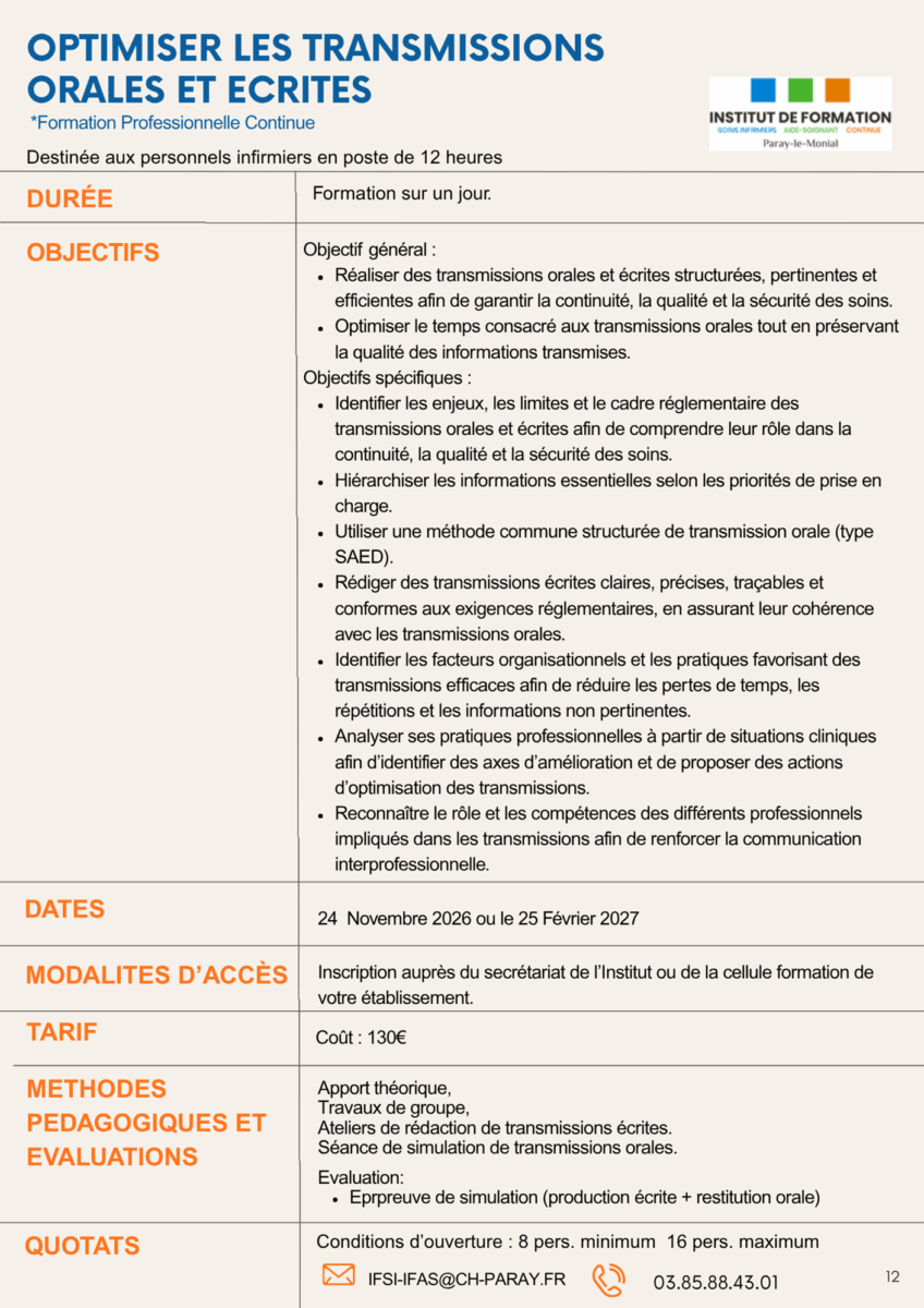 ACTUALISATION COMPETENCES AS